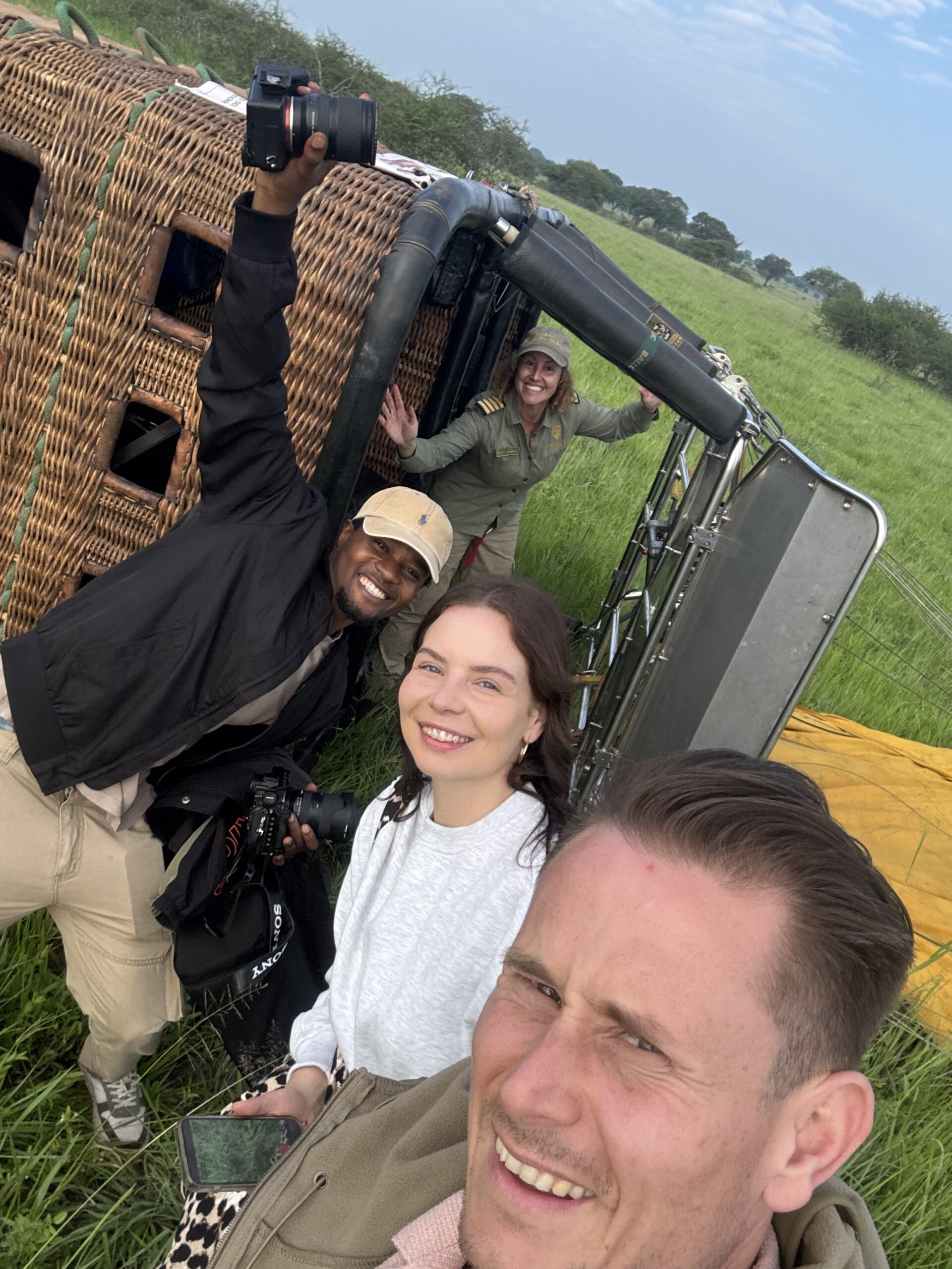 Ontbijt in de bush Tanzania